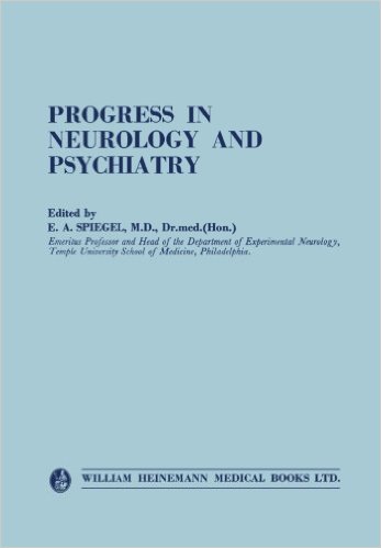 Progress in Neurology and Psychiatry: An Annual Review (Publisher Version PDF)