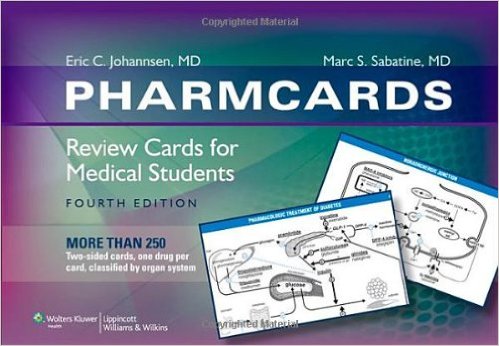 PharmCards: Review Cards for Medical Students Fourth Edition-PDF