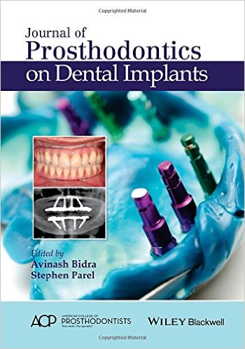 Journal of Prosthodontics on Dental Implants – EPUB