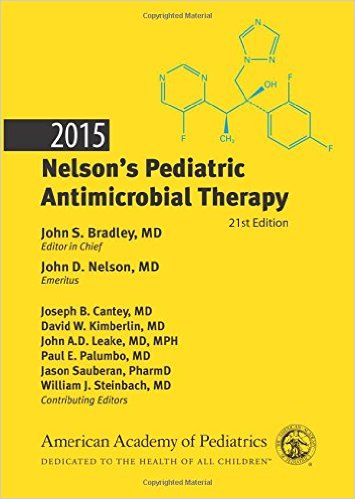 2015 Nelson’s Pediatric Antimicrobial Therapy, 21st Edition (Pocket Book of Pediatric Antimicrobial Therapy) – Original PDF