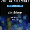 Speech and Voice Science 3rd Edition-Original PDF