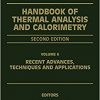 Handbook of Thermal Analysis and Calorimetry, Volume 6, Second Edition: Recent Advances, Techniques and Applications -Original PDF