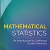 Mathematical Statistics: An Introduction to Likelihood Based Inference-Original PDF