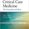Critical Care Medicine: The Essentials and More 5th Edition-EPUB