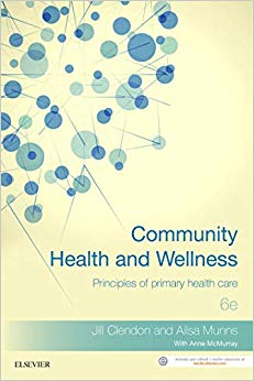 Community Health and Wellness: Principles of primary health care 6th Edition-Original PDF
