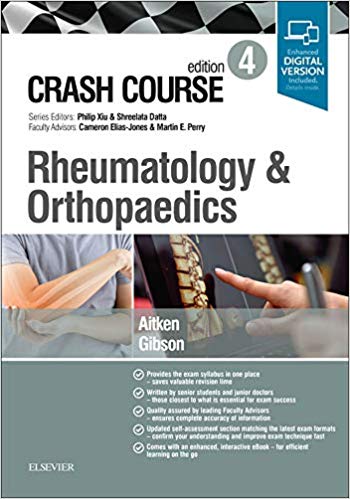 Crash Course Rheumatology and Orthopaedics 4th Edition-EPUB