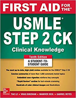 First Aid for the USMLE Step 2 CK, Tenth Edition-Original PDF