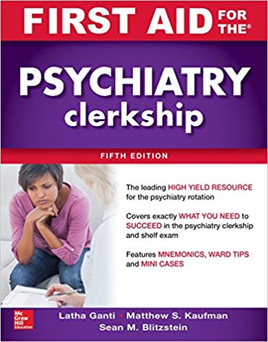 First Aid for the Psychiatry Clerkship, Fifth Edition-Original PDF