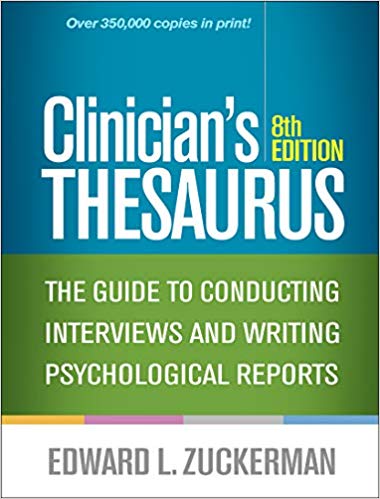 Clinician’s Thesaurus, 8th Edition: The Guide to Conducting Interviews and Writing Psychological Reports-Original PDF