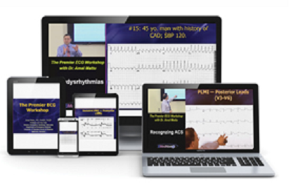 the Premier ECG Workshop with Dr. Amal Mattu-Videos+Audios