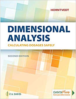 Dimensional Analysis: Calculating Dosages Safely 2nd Edition-Original PDF