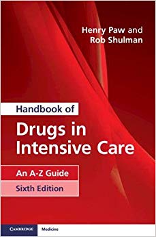 Handbook of Drugs in Intensive Care: An A-Z Guide-Original PDF