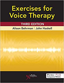 Exercises for Voice Therapy, Third Edition-Original PDF