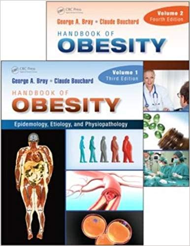 Handbook of Obesity, Two-Volume Set, 4th Edition-Original PDF