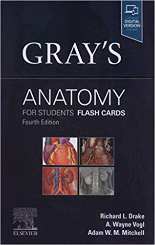 Gray’s Anatomy for Students Flash Cards 4th Edition-EPUB