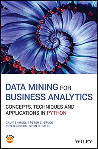 Data Mining for Business Analytics: Concepts, Techniques and Applications in Python-Original PDF