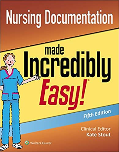 Nursing Documentation Made Incredibly Easy (Incredibly Easy! Series®) 5th Edition-EPUB