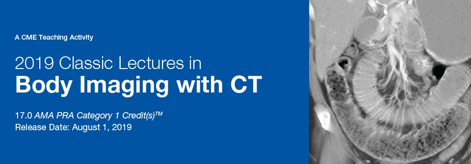 2019 Classic Lectures in Body Imaging with CT-Videos+PDF