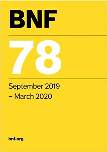 BNF 78 (British National Formulary) September 2019 78th Revised edition-Original PDF