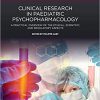 Clinical Research in Paediatric Psychopharmacology: A Practical Overview of the Ethical, Scientific, and Regulatory Aspects (Woodhead Publishing Series in Biomedicine)-Original PDF
