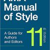 AMA Manual of Style: A Guide for Authors and Editors 11th Edition-Original PDF
