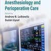 Modern Monitoring in Anesthesiology and Perioperative Care-Retail PDF