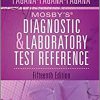 Mosby’s Diagnostic and Laboratory Test Reference 15th Edition-Original PDF