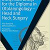 MCQs and EMQs for the Diploma in Otolaryngology: Head and Neck Surgery-Original PDF