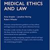 Oxford Handbook of Medical Ethics and Law (Oxford Medical Handbooks) -Original PDF