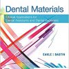 Dental Materials Clinical Applications for Dental Assistants and Dental 4th Edition-Original PDF