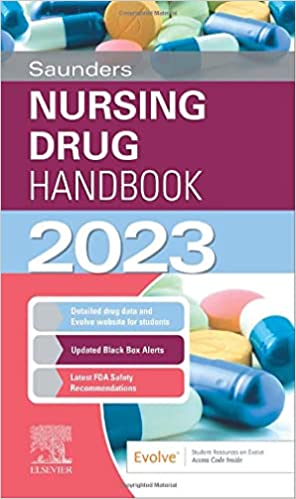 Saunders Nursing Drug Handbook 2023 -True PDF