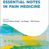 Essential Notes in Pain Medicine (Oxford Speciality Training:Rev Notes) -Original PDF