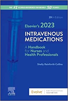 Elsevier’s 2023 Intravenous Medications 39th Edition-True PDF with TOC