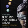 Activities for Teaching Psychology and Law: A Guide for Instructors -Original PDF