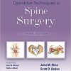 Operative Techniques in Spine Surgery3rd Edition -EPUB
