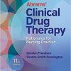 Abrams’ Clinical Drug Therapy: Rationales for Nursing Practice 11th Edition-Original PDF