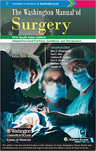 Washington Manual of Surgery (South Asia Edition)-Original PDF