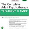 The Complete Adult Psychotherapy Treatment Planner 6th Edition-EPUB