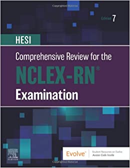 HESI Comprehensive Review for the NCLEX-RN Examination 7th Edition-Original PDF