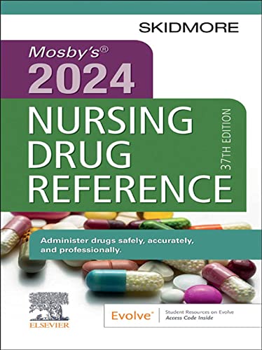 Mosby's 2024 Nursing Drug Reference 37th Edition-Original PDF