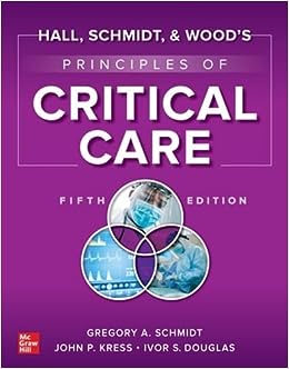 Hall, Schmidt, and Wood's Principles of Critical Care, Fifth Edition -Original PDF