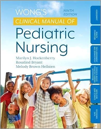 Wong's Clinical Manual of Pediatric Nursing 9th Edition -Original PDF