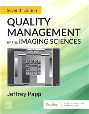 Quality Management in the Imaging Sciences 7th Edition-Original PDF
