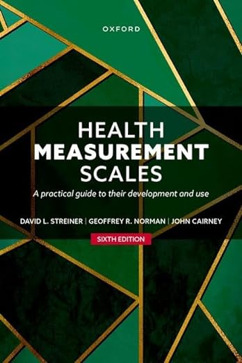 Health Measurement Scales: A practical guide to their development and use 6th Edition-Original PDF