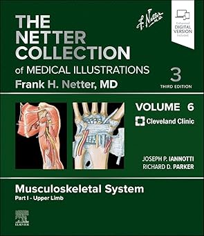 The Netter Collection of Medical Illustrations: Musculoskeletal System, Volume 6, Part I - Upper Limb (Netter Green Book Collection) 3rd Edition-True PDF