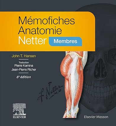 Mémofiches Anatomie Netter - Membres (French)-Original PDF