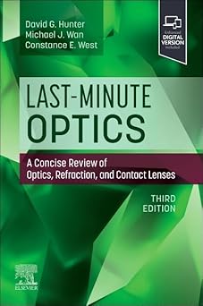 Last-Minute Optics: A Concise Review of Optics, Refraction, and Contact Lenses 3rd Edition-Original PDF