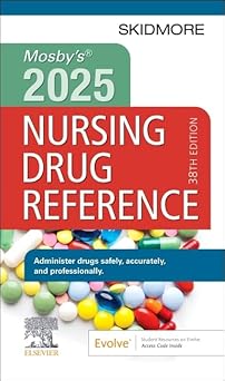 Mosby's 2025 Nursing Drug Reference 35th Edition-Original PDF