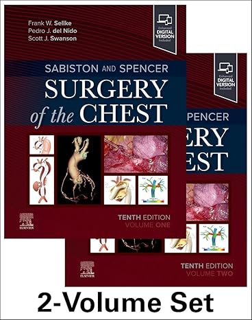 Sabiston and Spencer Surgery of the Chest 10th Edition-Original PDF