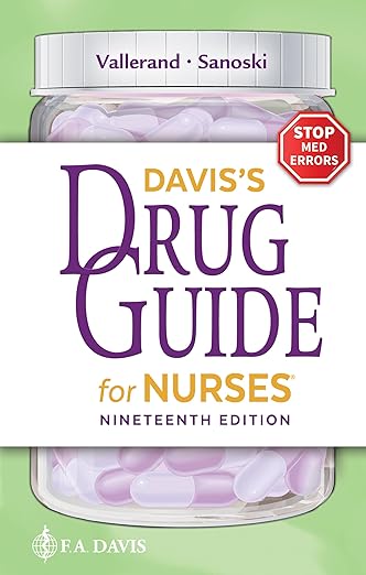 Davis's Drug Guide for Nurses 19th Edition-EPUB